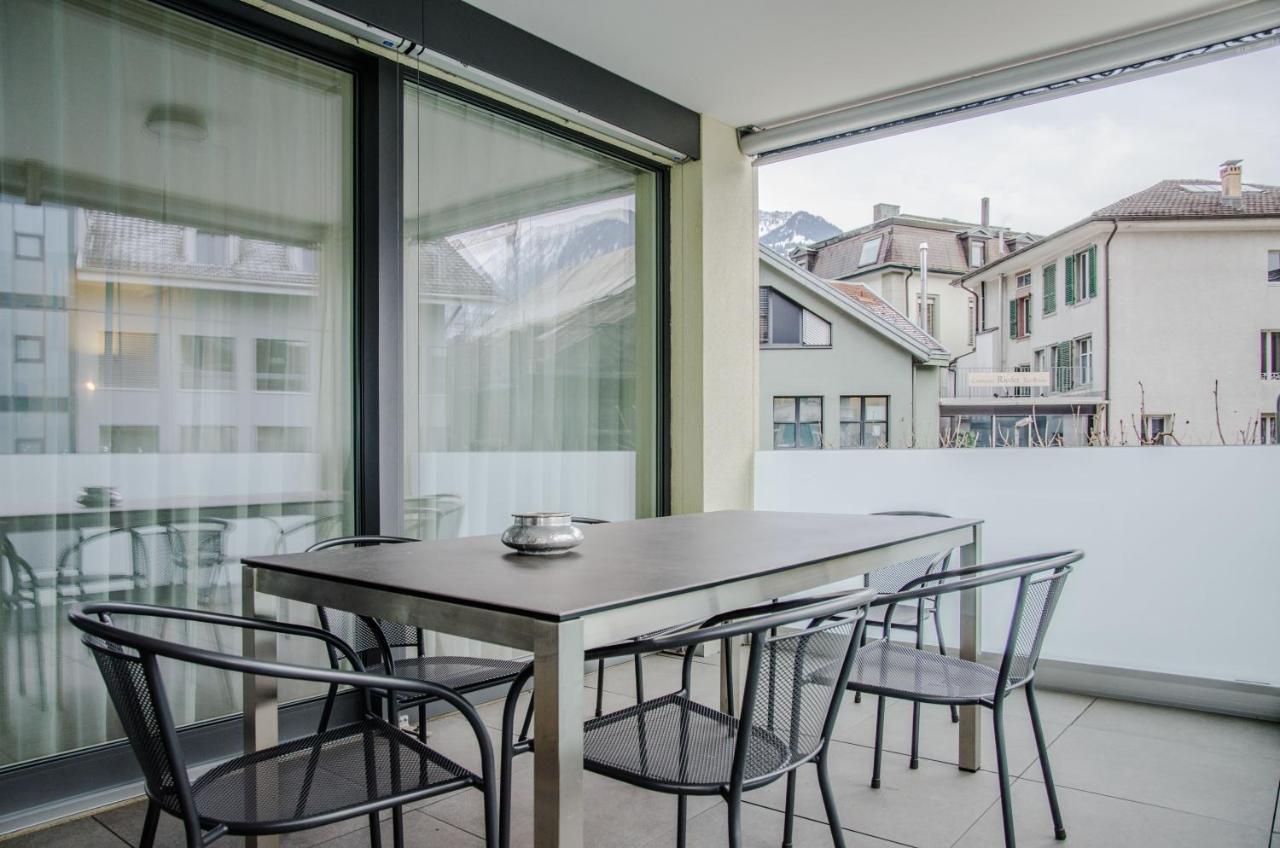 Apartment Downtown Interlaken Esterno foto