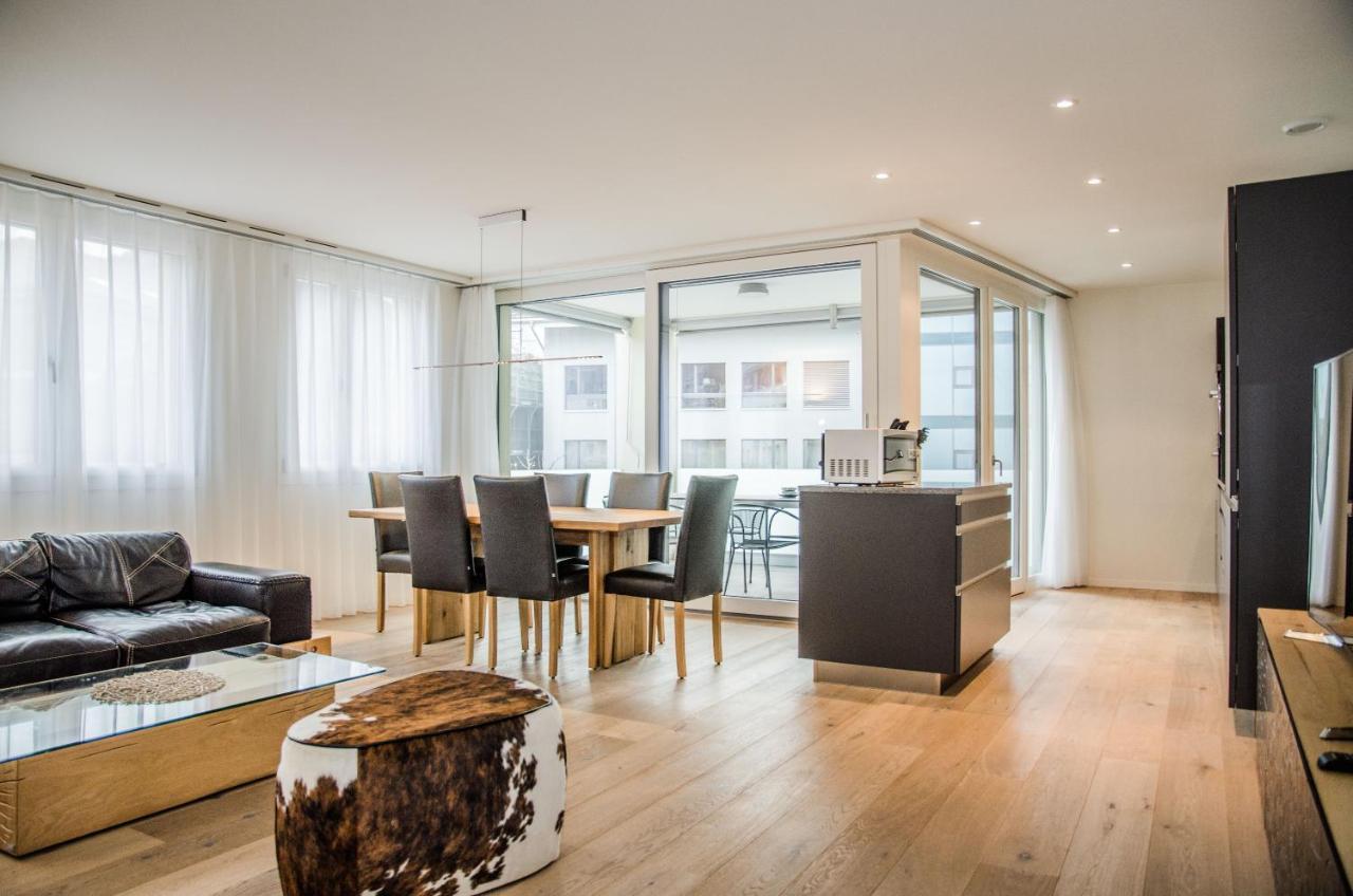 Apartment Downtown Interlaken Esterno foto